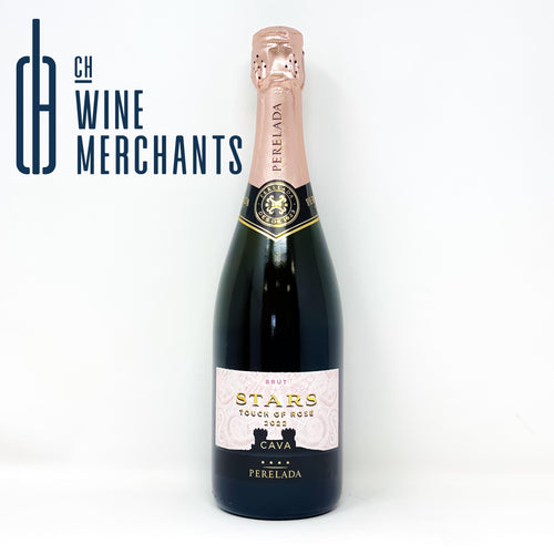 CH Wine Merchants-norfolk wine-wine supplier-wine merchant-suffolk wine-online wine-wine delivery-Touch Of Rosé, Perelada 'stars', Brut Nv, Penedes, Spain