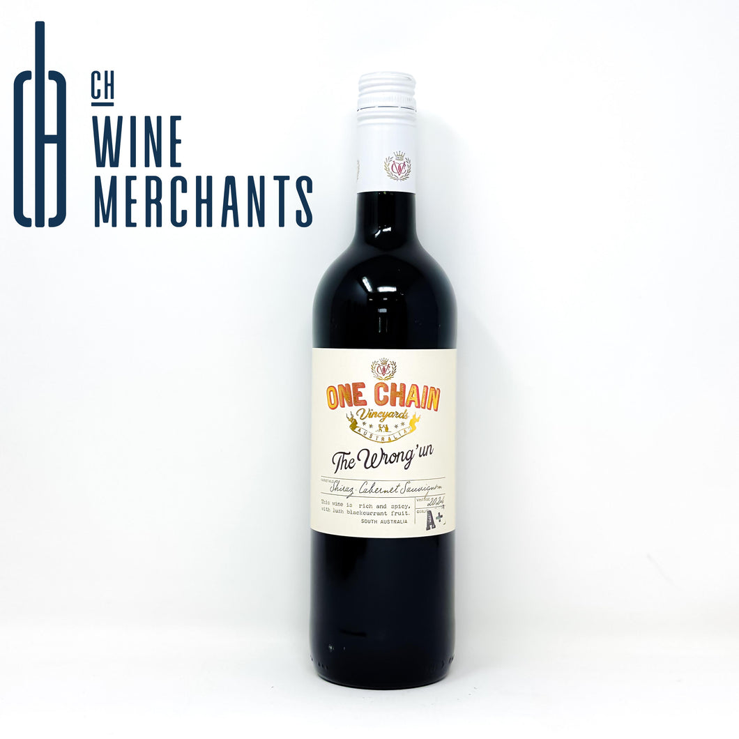 One Chain Vineyards 'The Wrong Un' Shiraz Cabernet Sauvignon, South Eastern Australia