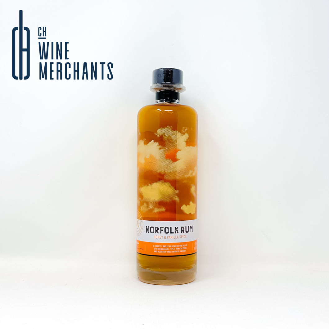 Norfolk Rum, Honey & Vanilla Spiced, 40% ABV, 70cl
